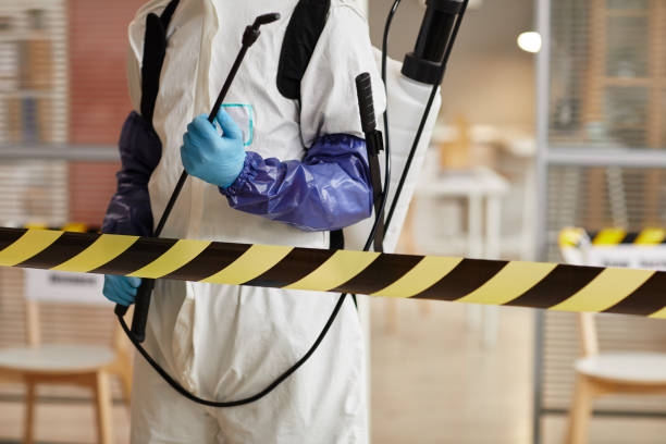 Professional Biohazard Cleanup technician working in Broadview Heights, OH